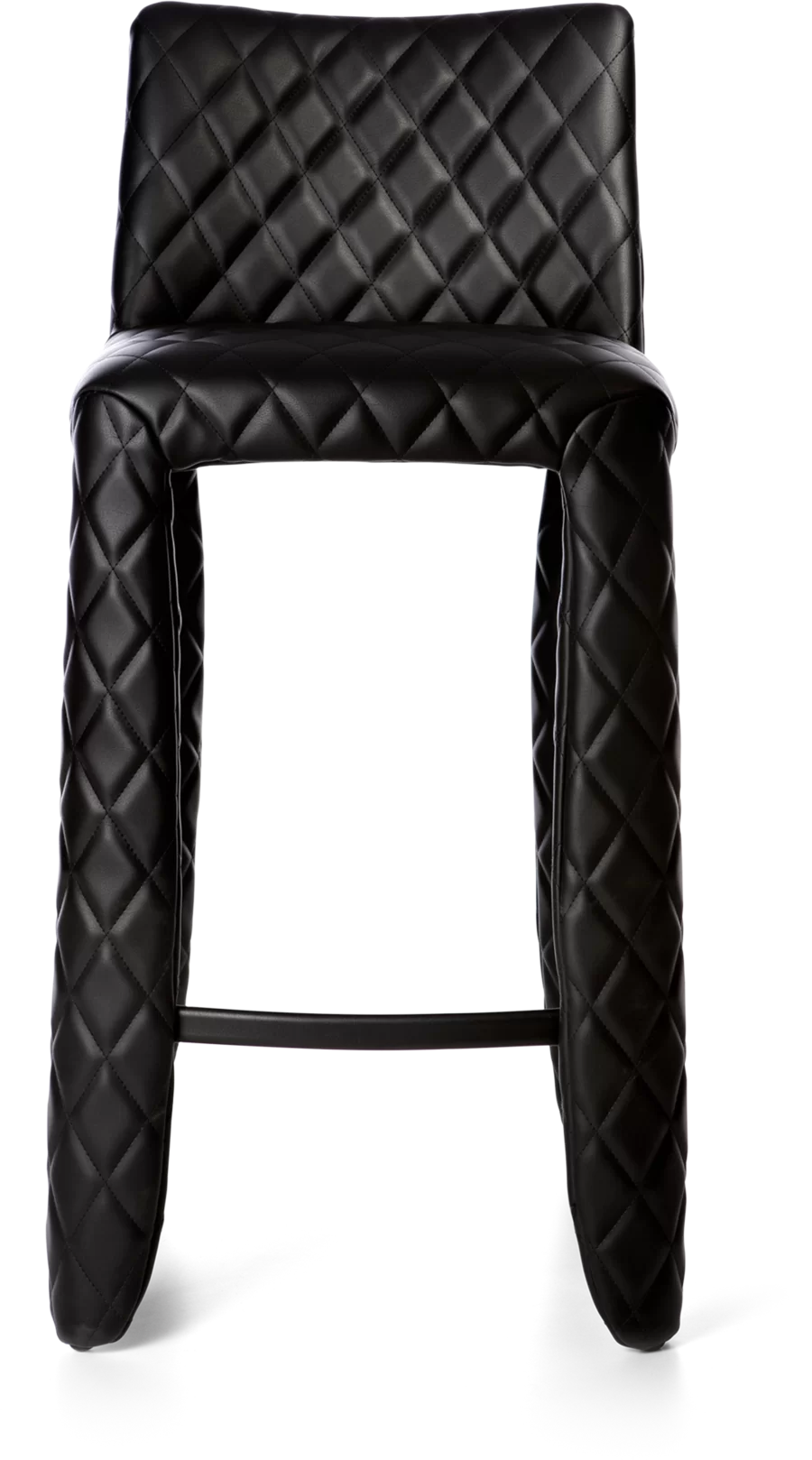 Monster Bar Stool black front side